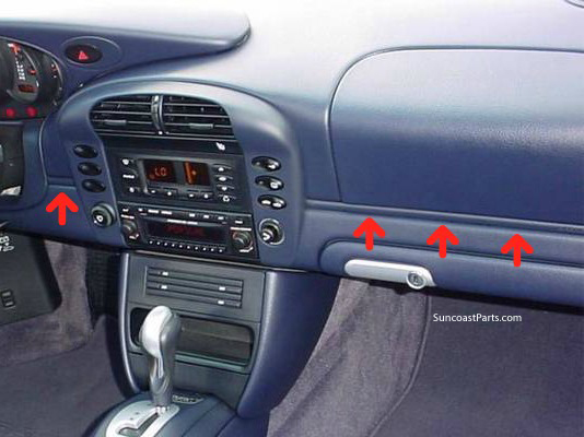 Porsche 996 interior trim outlet parts